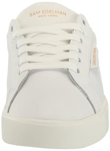 Sam Edelman Women's Comfortable Lace Up Sneaker for Casual Wear Featuring Soft Leather and Breathable Design Size 8 US B