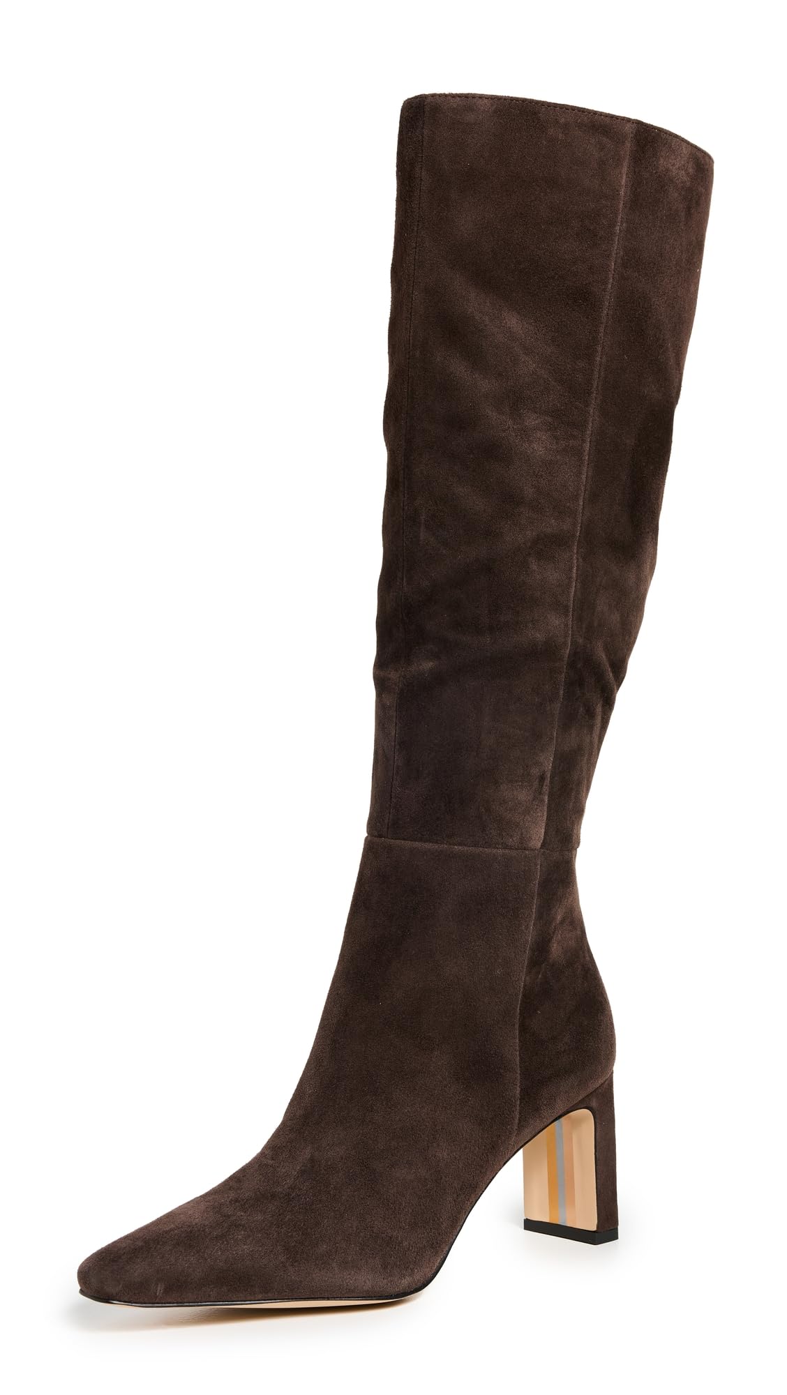 Sam Edelman Women's Knee High Boot - Comfortable Leather Boot - Casual Evening Outings - Premium Leather Construction - 